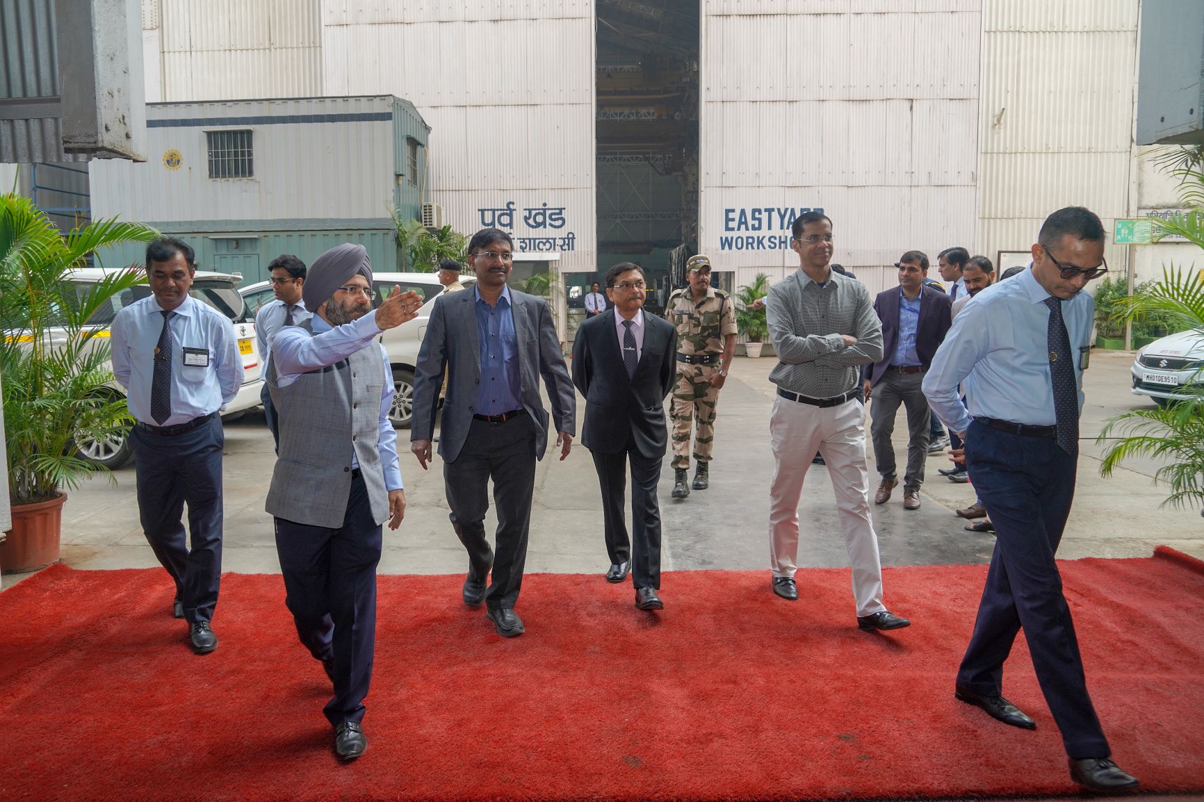 Visit Of Mr. T Natarajan, IAS, Additional Secretary, Defence Production & Mr. Rajeev Prakash, Joint Secretary, Naval Systems - 3rd Dec 2022123 - Image 6
